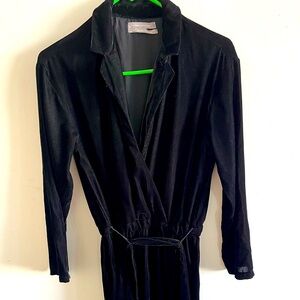 Cute Velvet jumpsuit.